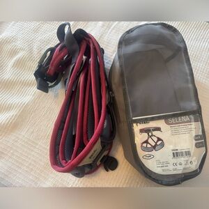 Petzl Selena Women's Rock Climbing Harness Sz M 385g